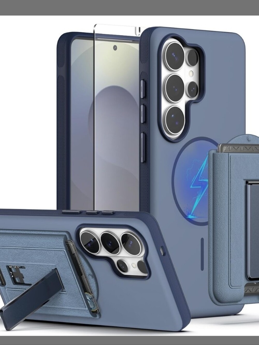 Nvollnoe Magnetic Wallet Case for Samsung Galaxy S26 Ultra (Clear).